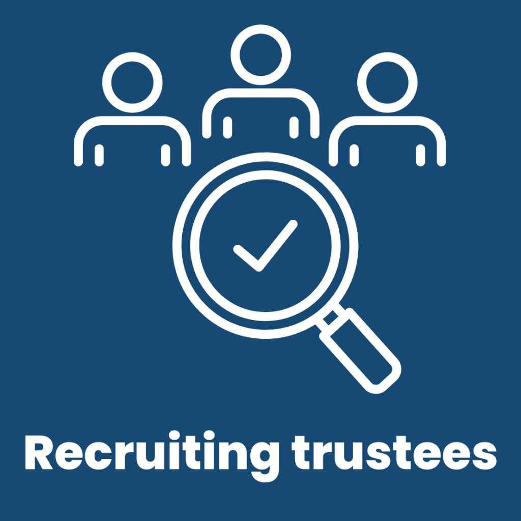 Recruiting trustees