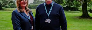 Carol Brotherston and Owen Fielding, who with Anna Fell, make up the new team dedicated to local economies and enterprise at Third Sector Dumfries and Galloway.