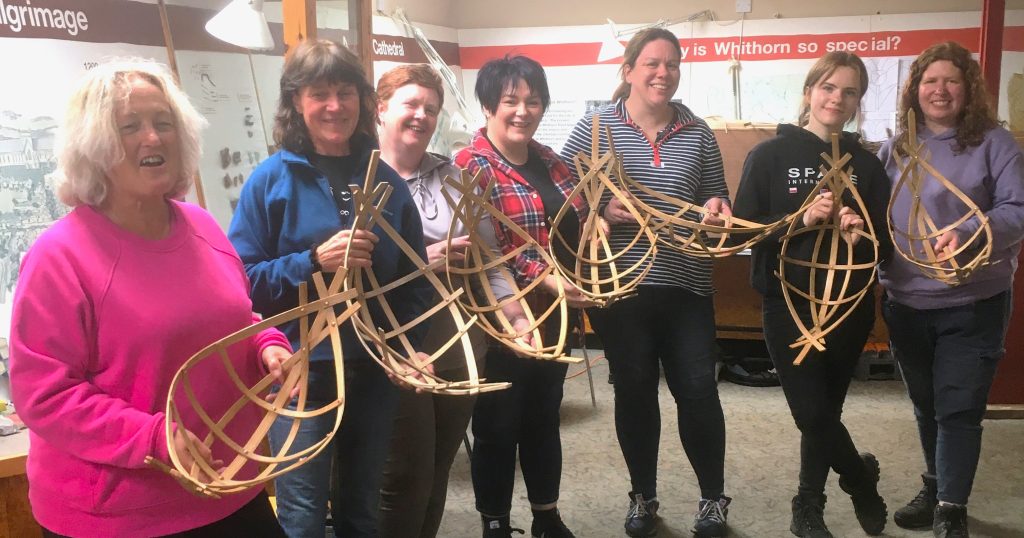 Disappearing Lines boatbuilding classes through The Whithorn Trust.