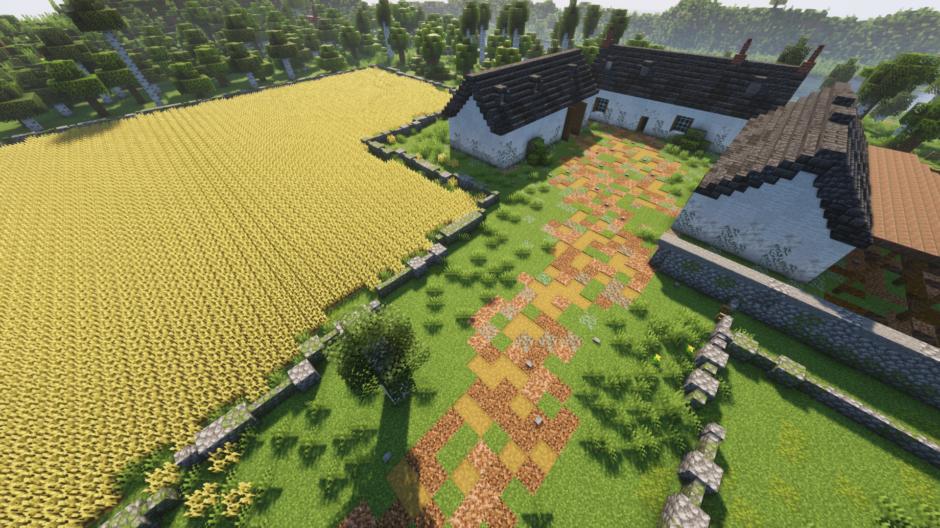 Minecraft created Ellisland Farm.