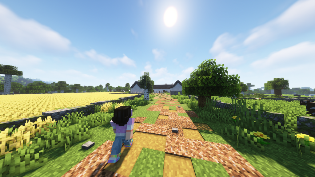 Minecraft created Ellisland Farm.