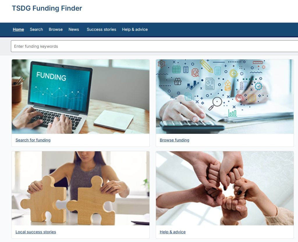 Funding finder