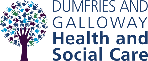Dumfries and Galloway Health and Social Care logo.