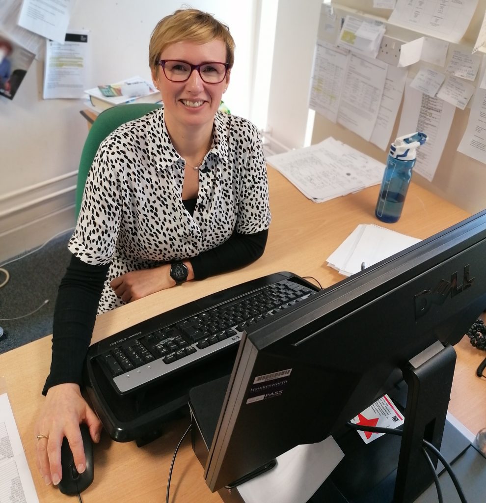 Welfare Benefits Coordinator, Emma Munro, who manages the Appeals Team.