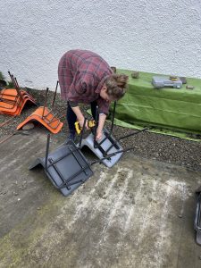 Community Clean-Up Day at Balmaclellan Village Hall 