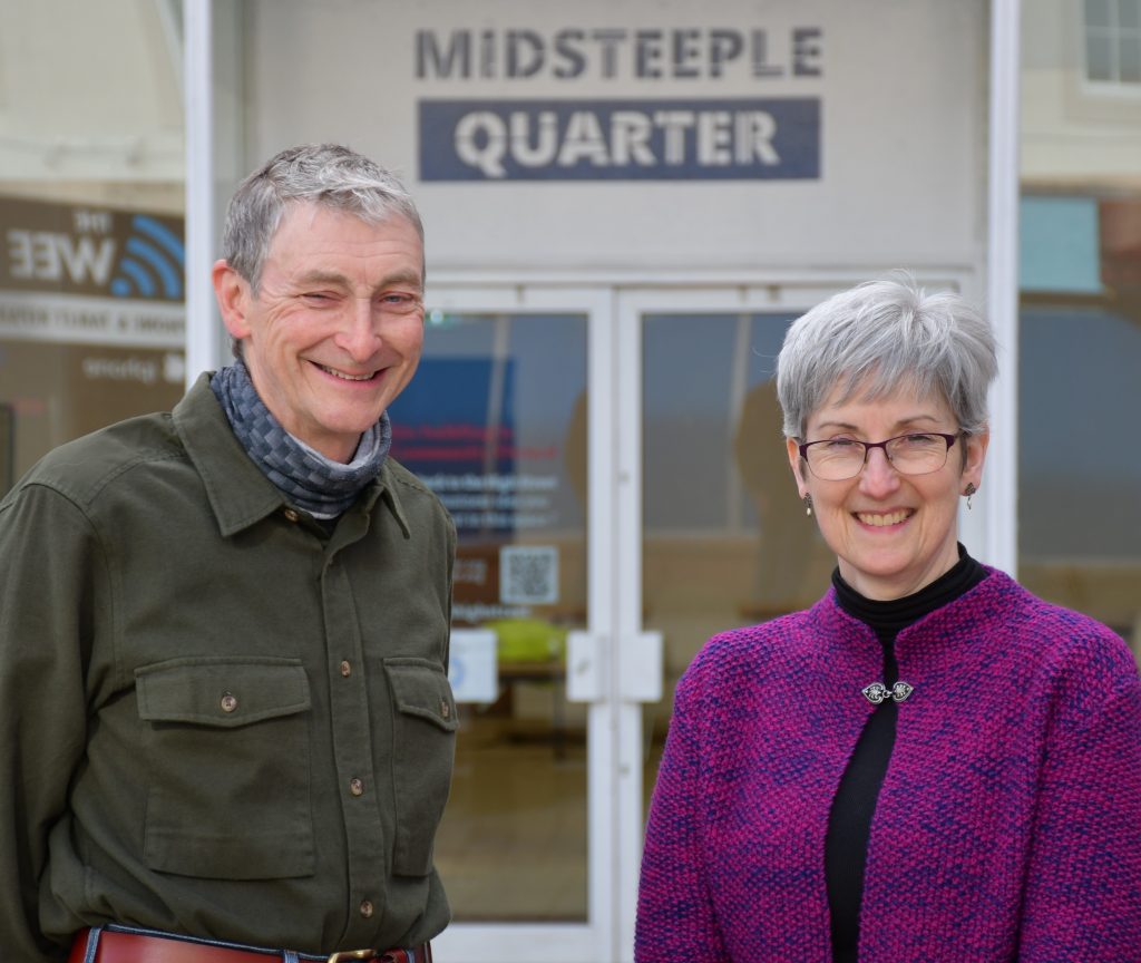 • New Midsteeple Quarter Directors Robert Richmond and Frances Campbell