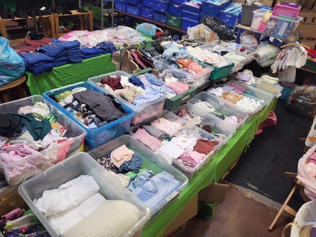 Essential baby items will be provided at no cost by Newstart Recycle with assistance from a CLLD grant.