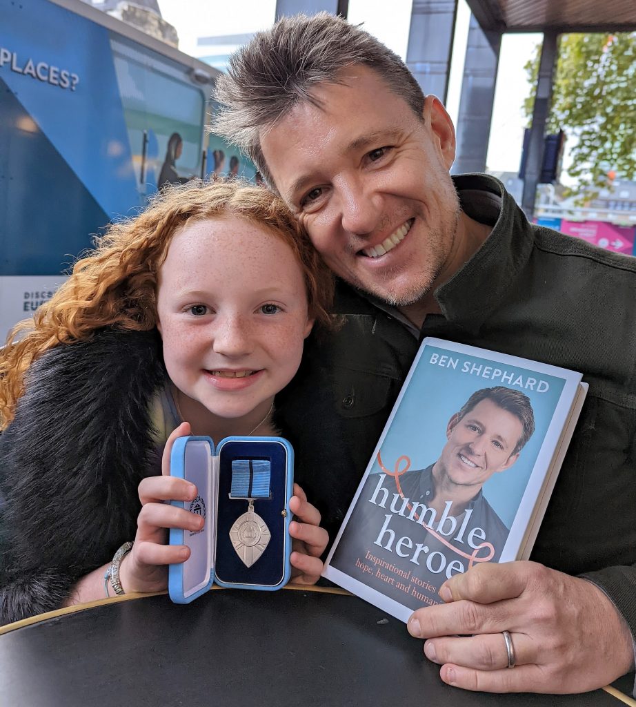 Heather with Ben Shephard.