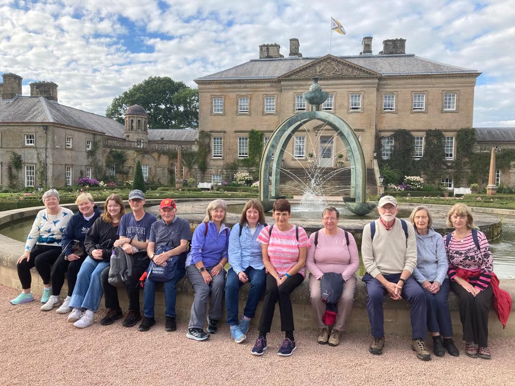 Upper Nithsdale Walking Group visit Dumfries House.