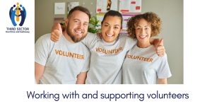 Working with volunteers