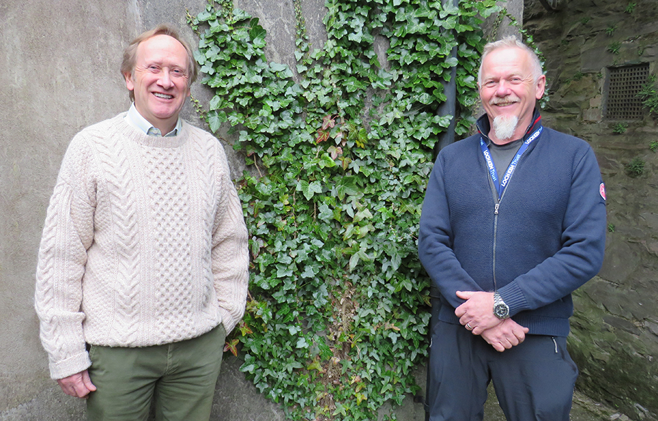 l-r Alan Smith LKT Chair, Ken Scott Loch Ken Ranger